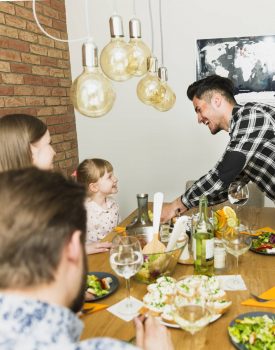 Restaurants mit der Familie.