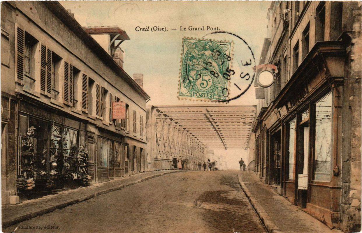 De Grand Pont in Creil