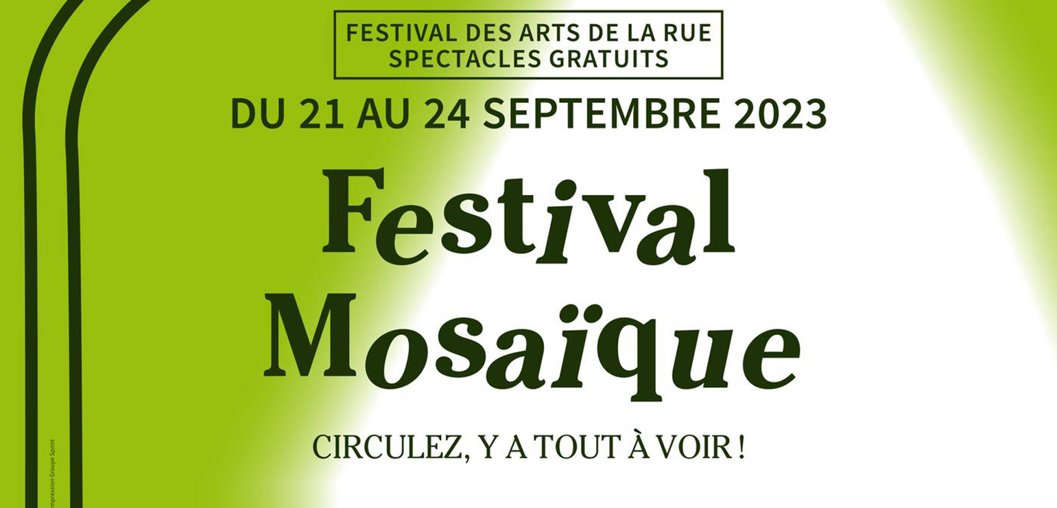 Festival Mosaïque Creil arts de la rue gratuit
