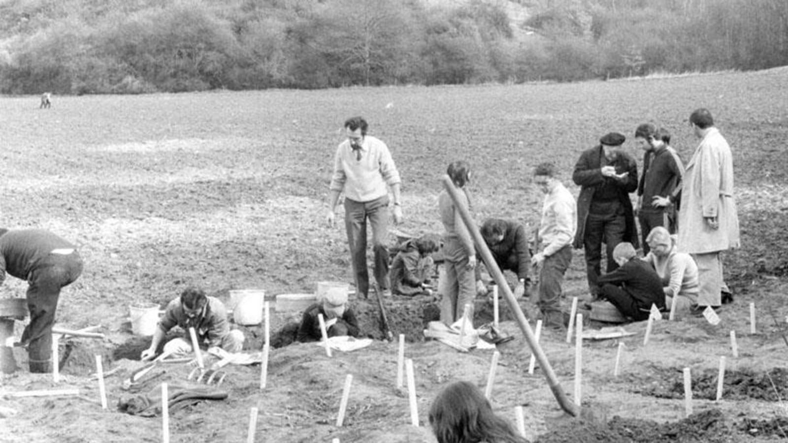 Excavations at the Creil lock