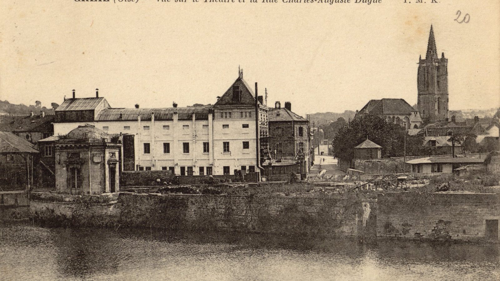 Carte postale de Creil