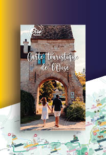 Tourist map of the Oise