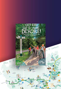 Toeristische kaart Trek er deze zomer op uit!