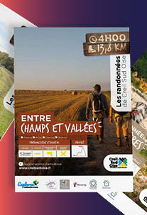 Wandelen Tussen velden en dalen