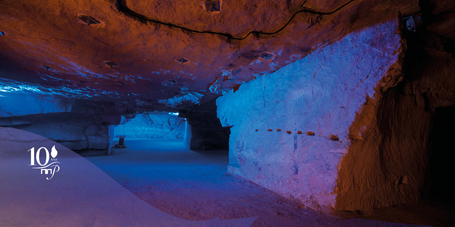 visite 10 ans anniversaire maison pierre saint maximin oise souterrains carrière pierre