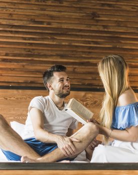 Die Unterkünfte für Paare.