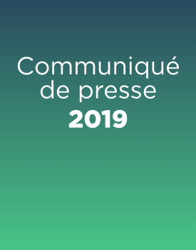 Communiqués de presse 2019