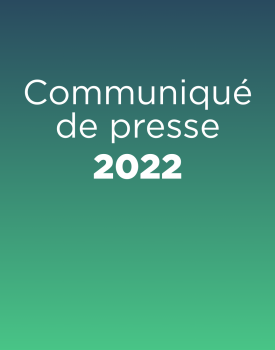 Communiqués de presse 2022