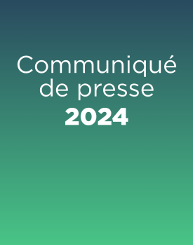 Communiqués de presse 2024