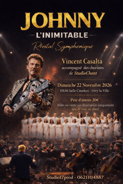 Spectacle – « Johnny l&rsquo;inimitable » à Orry-la-Ville