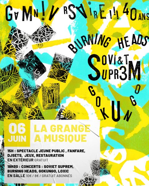 Gamniversaire | Après-midi jeux et concert Punk-rock