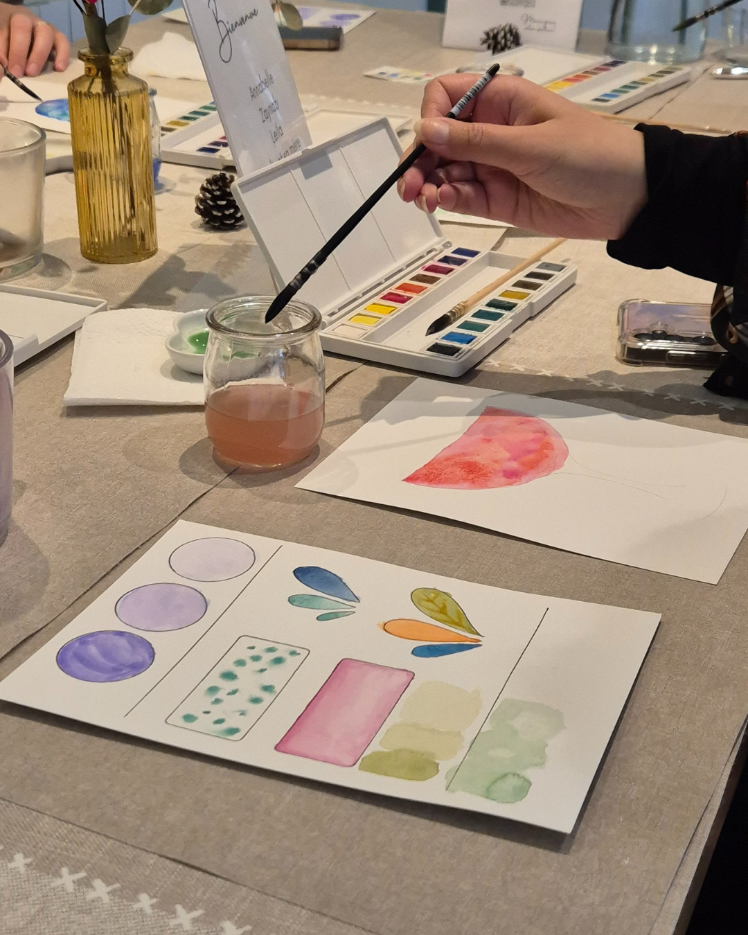 ATELIER AQUARELLE A CHANTILLY
