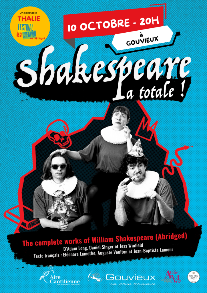 Festival Thalie « Shakespeare la totale ! » à la ferme de Gouvieux