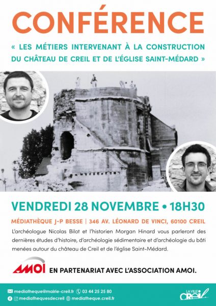 Konferenz | Baumeister des Schlosses und der Kirche von Creil