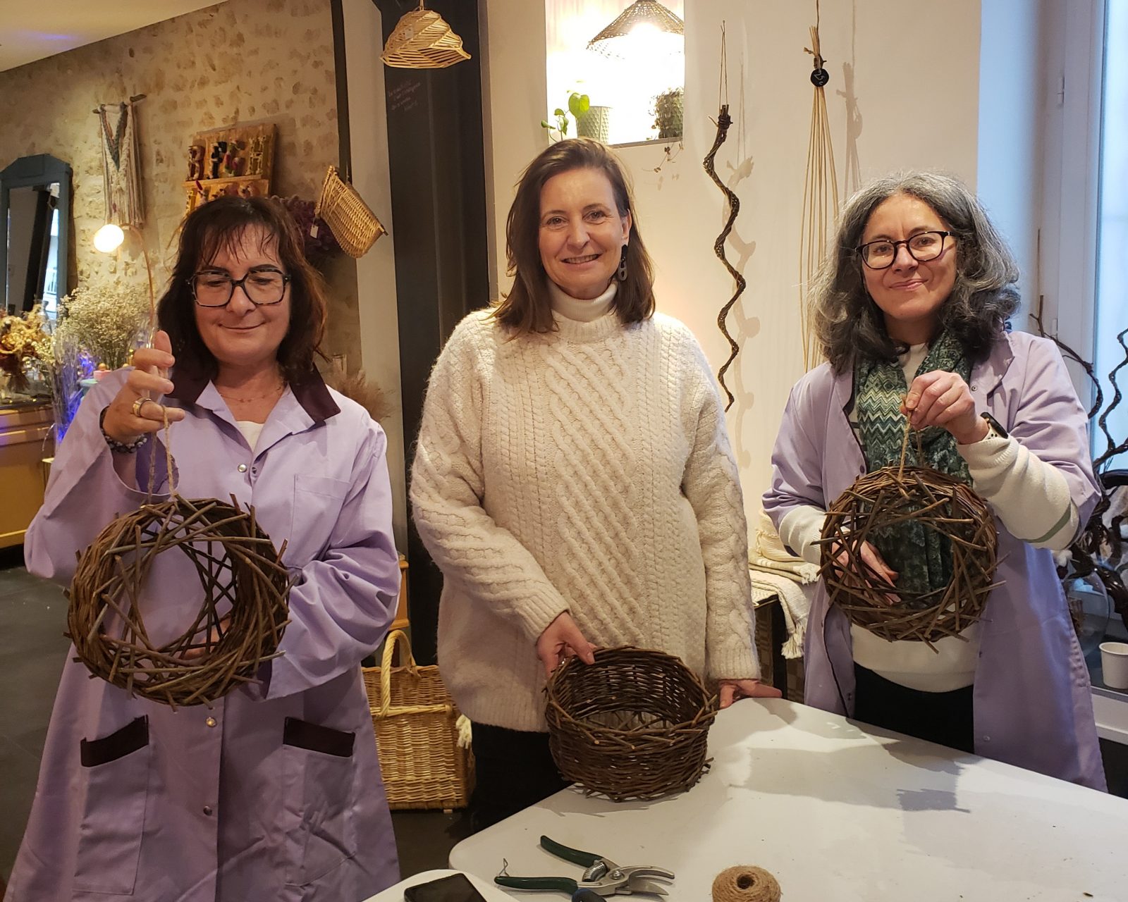 Ateliers d&rsquo;initiation à la vannerie