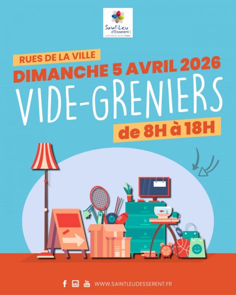 Vide-greniers à Saint-Leu d&rsquo;Esserent