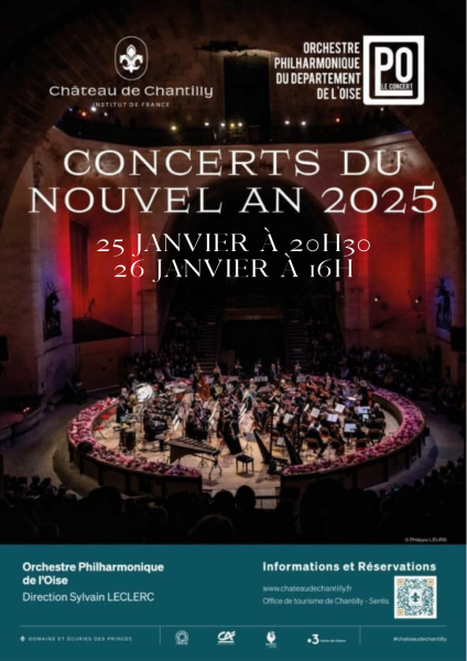 Concert du Nouvel An au Château de Chantilly
