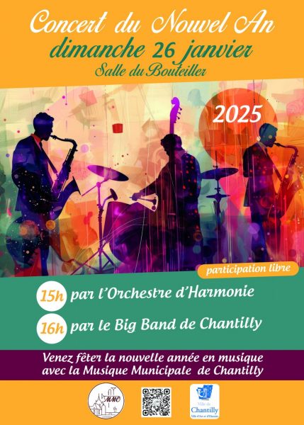 Concert du Nouvel an à l’Espace Bouteiller de Chantilly