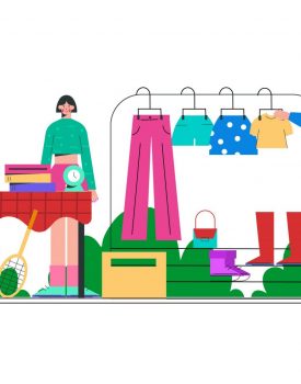 Brocante du quartier des Cheminots