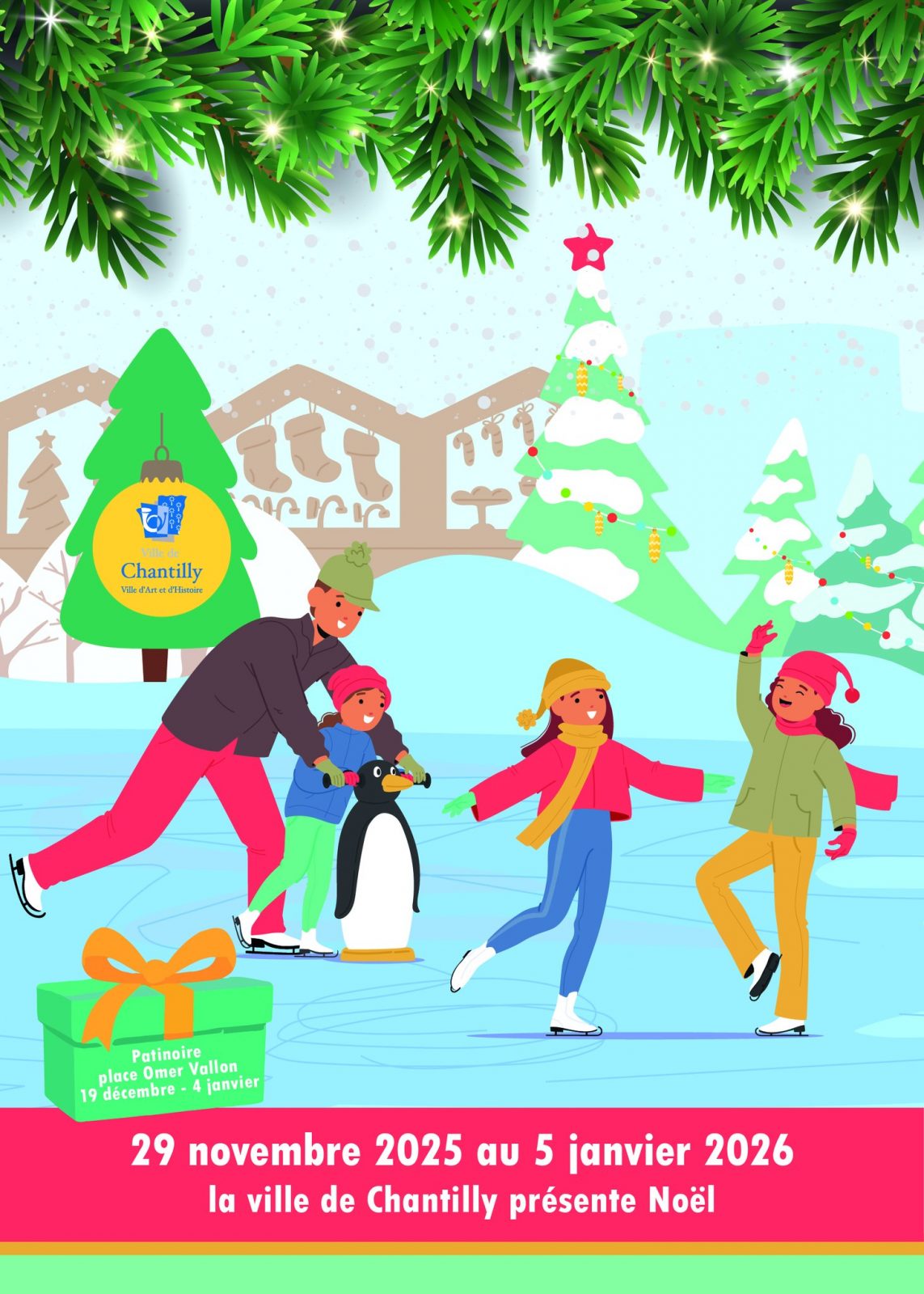 Fiestas navideñas en Chantilly