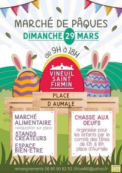 Tortenmarkt in Vineuil-Saint-Firmin