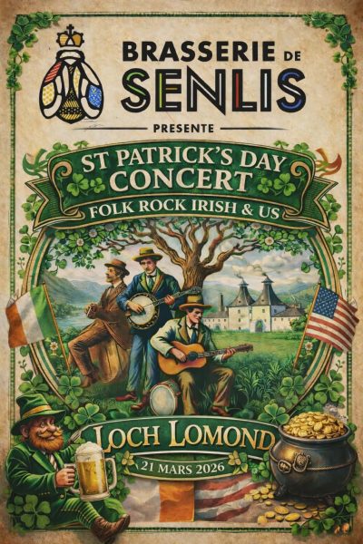 Concert de la Saint-Patrick à la Brasserie de Senlis