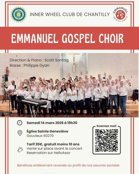 Chorale Gospel à l&rsquo;église de Gouvieux