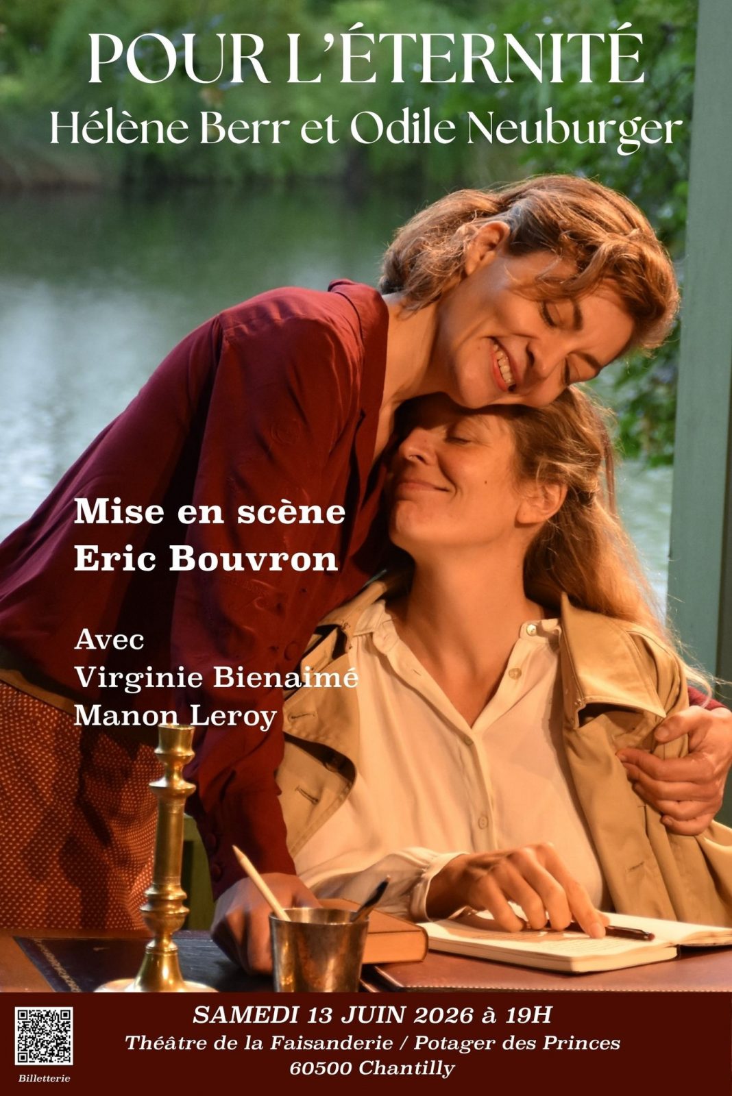 Pièce de théâtre « Pour l&rsquo;éternité » au Potager des Princes