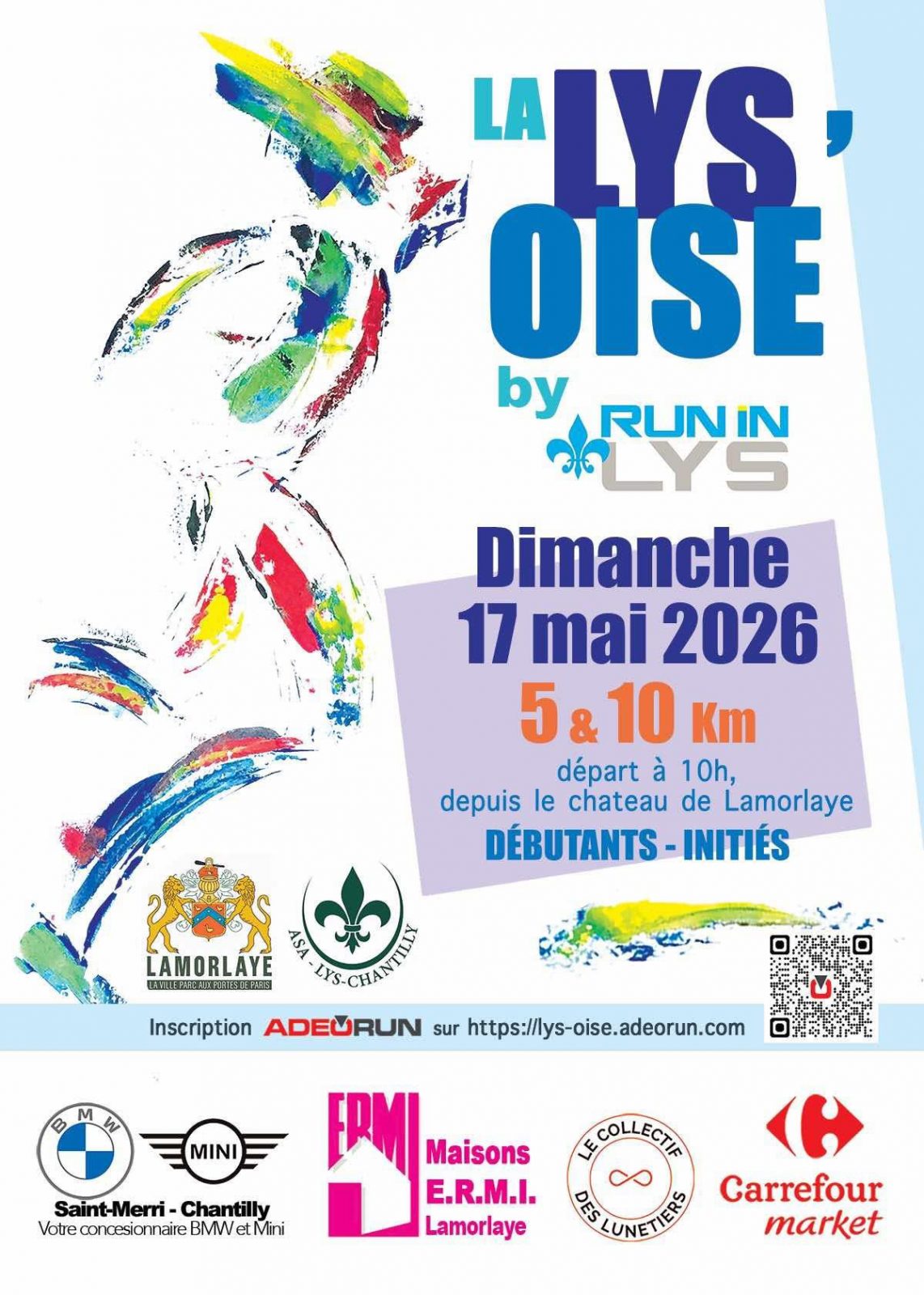 Course « La Lys&rsquo;Oise » à Lamorlaye [COMPLET]