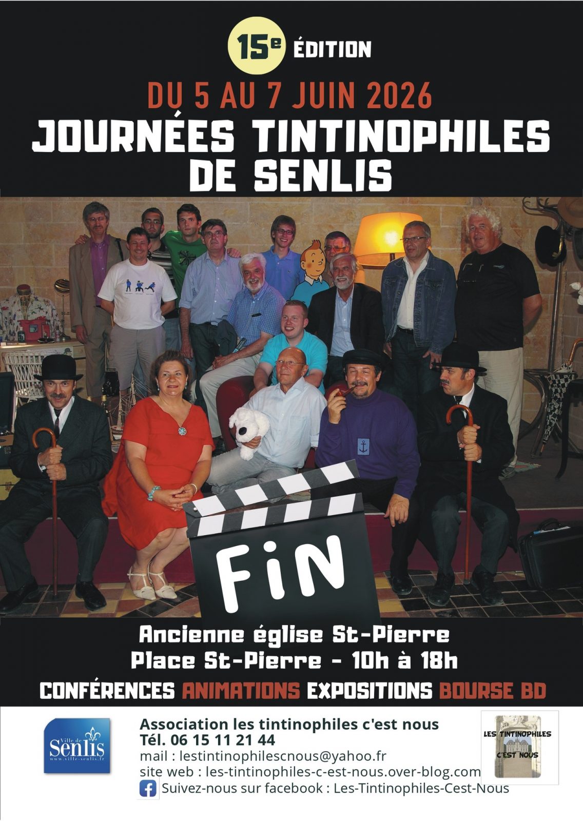 15ème édition des Journées Tintinophiles de Senlis