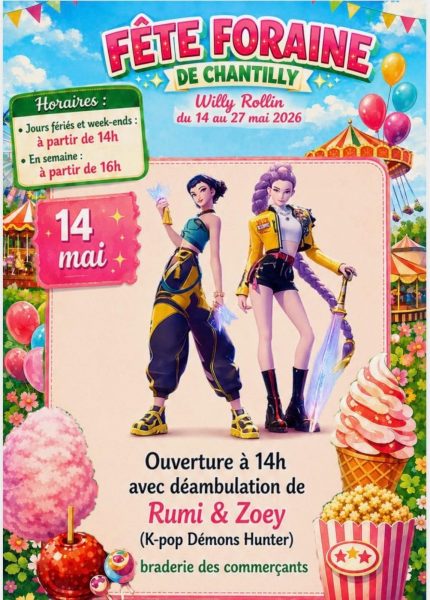 Fête Foraine à Chantilly