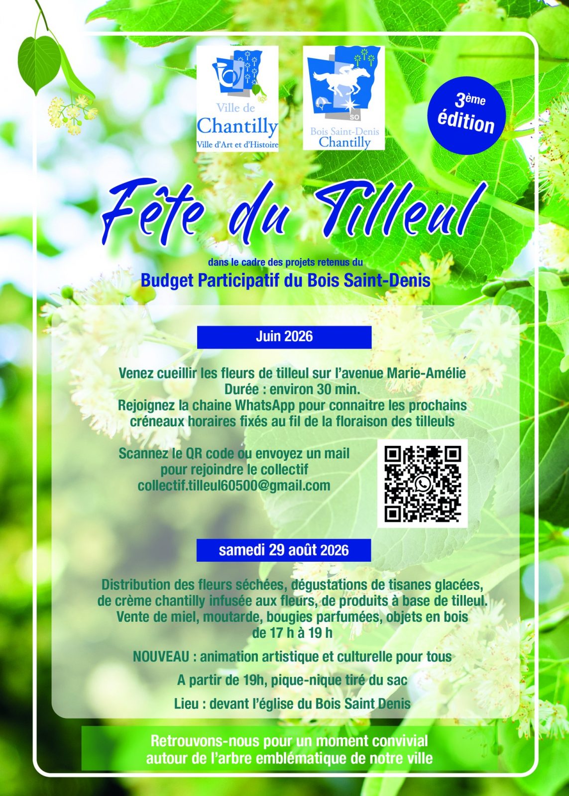 Fête du Tilleul à Chantilly