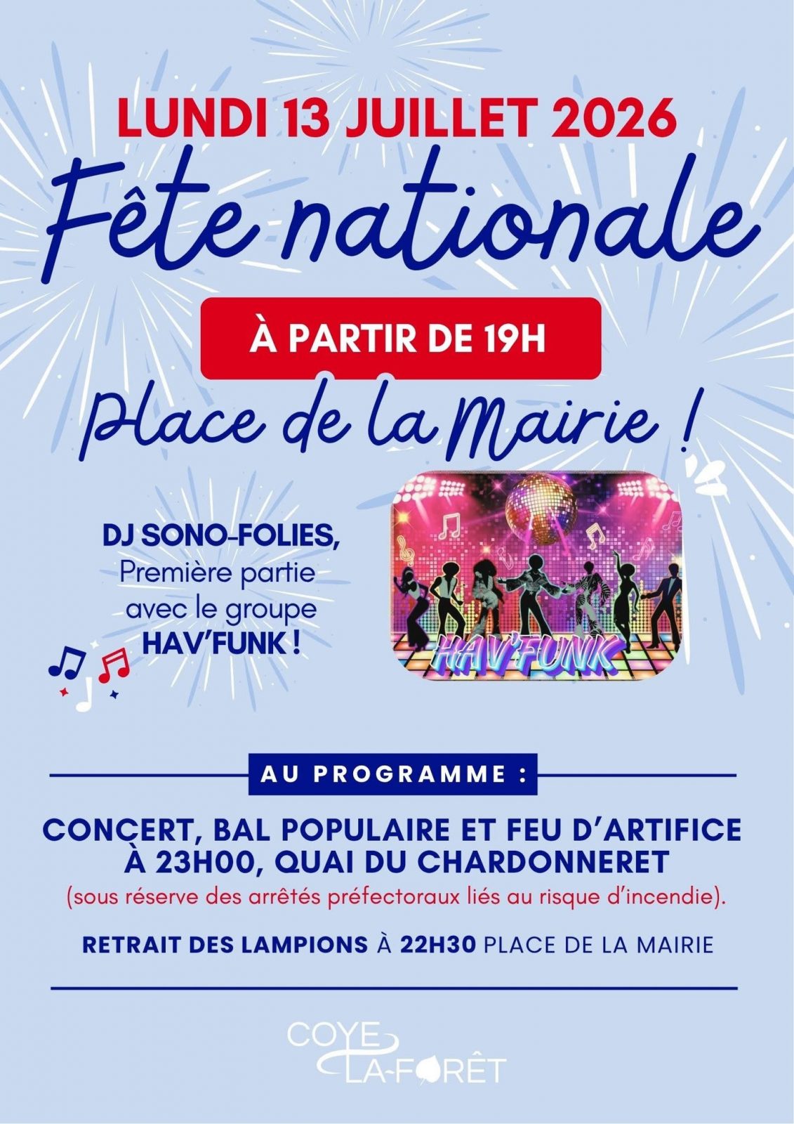 Fête nationale de Coye-la-Forêt