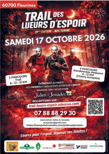 Sortie sportive – Trail des lueurs d’espoir à Fleurines