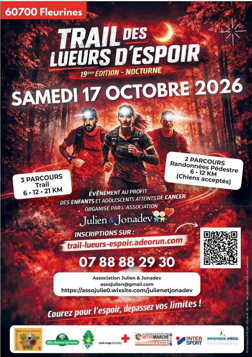 Sortie sportive – Trail des lueurs d&rsquo;espoir à Fleurines