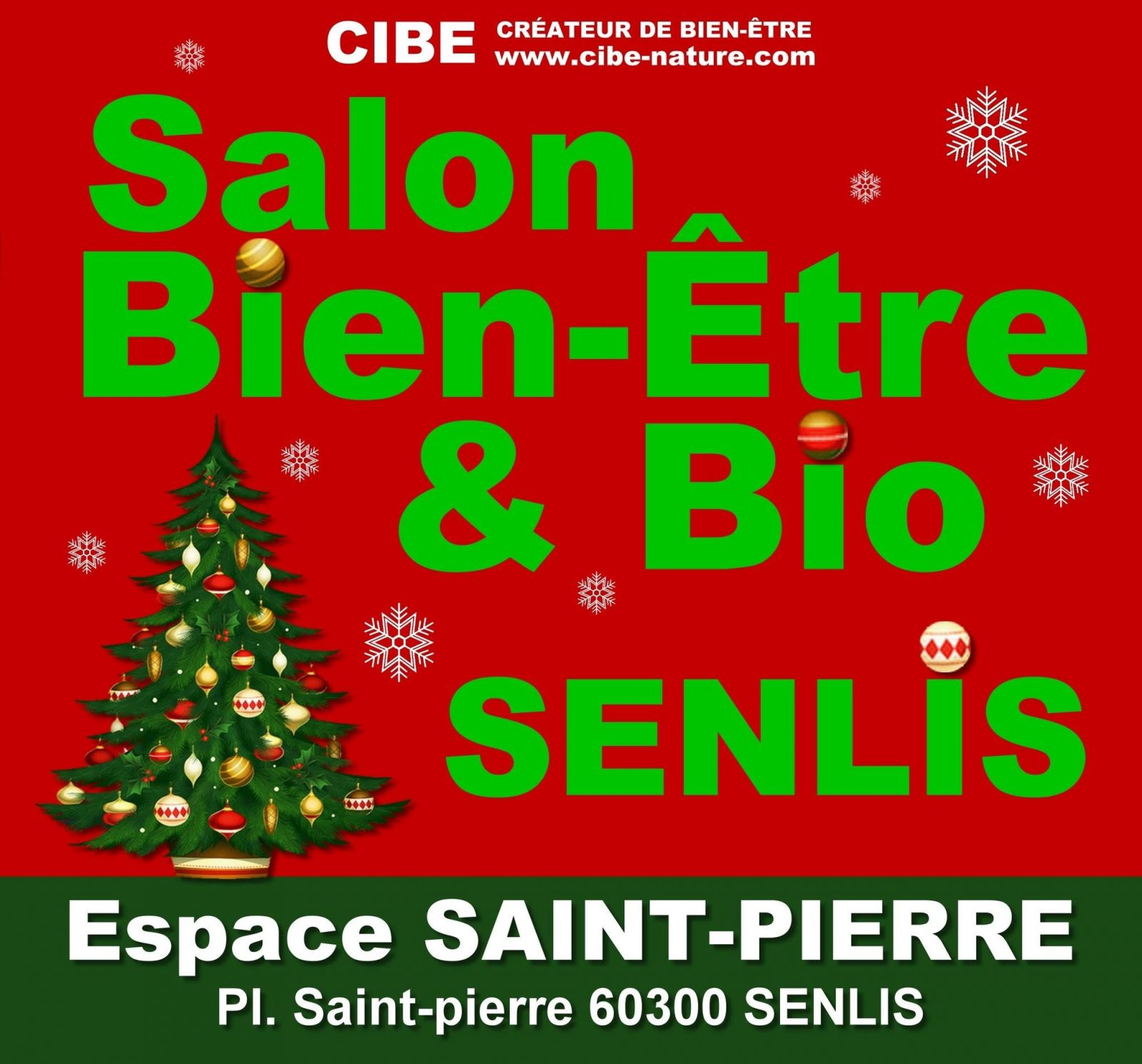 Wellness en biologische kerstmarkt in Senlis