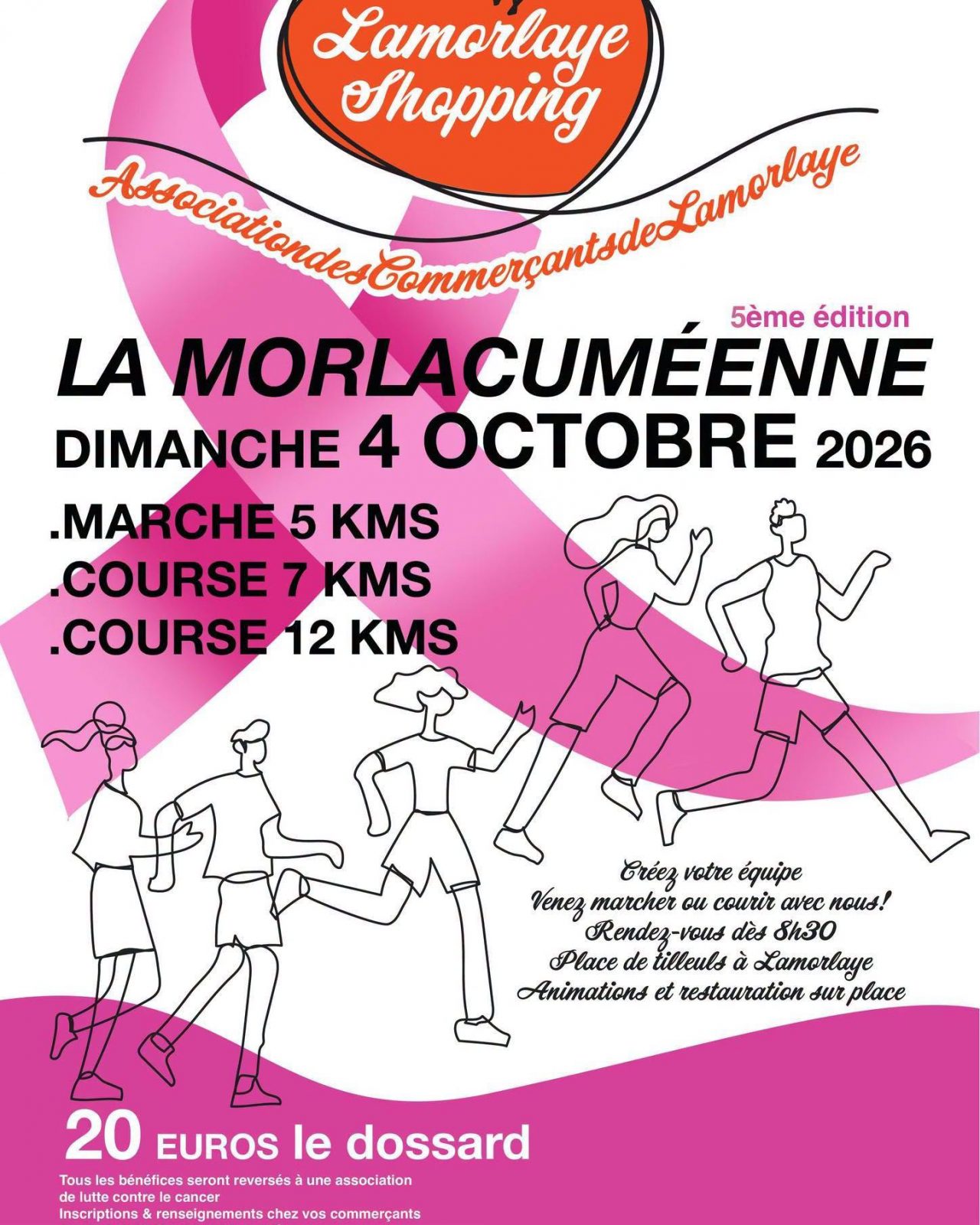 Octobre Rose – La Morlacuméenne 2026 5ème édition