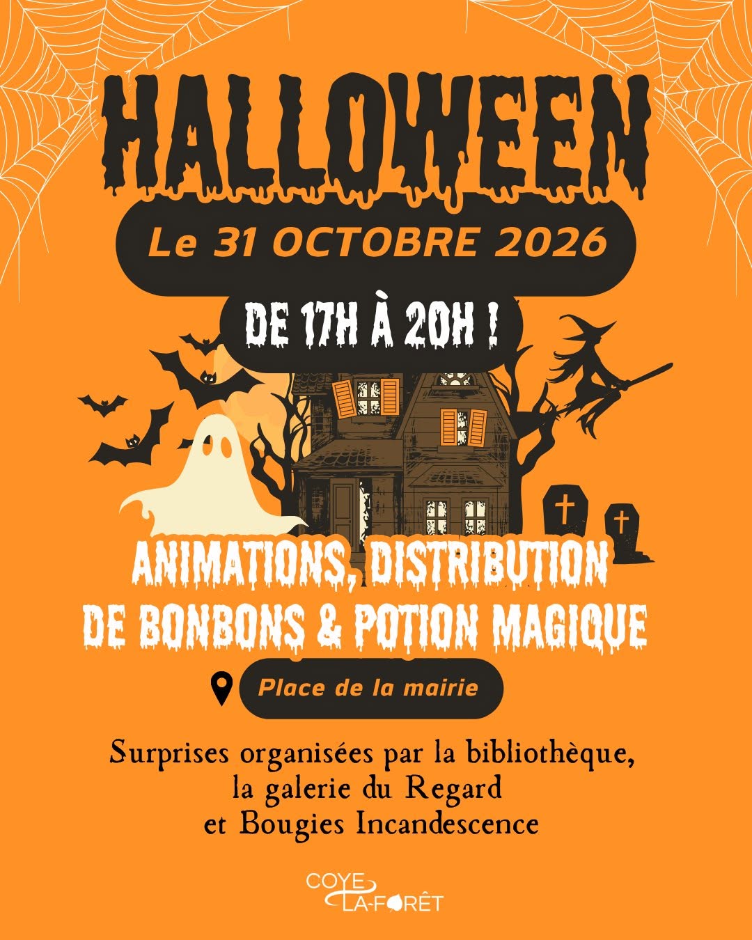 Évènement – Halloween à Coye-la-Forêt