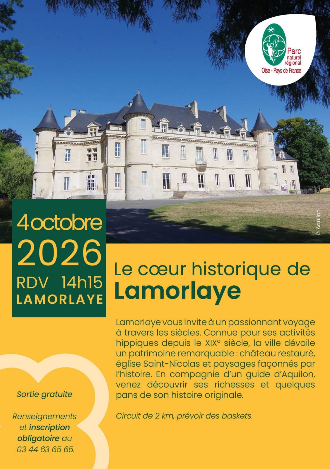 Visite guidée de Lamorlaye