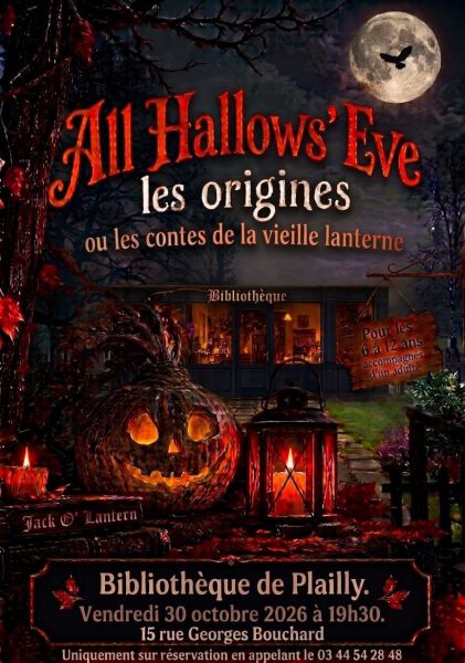 Evènement – Les Origines d’Halloween à la Bibliothèque de Plailly