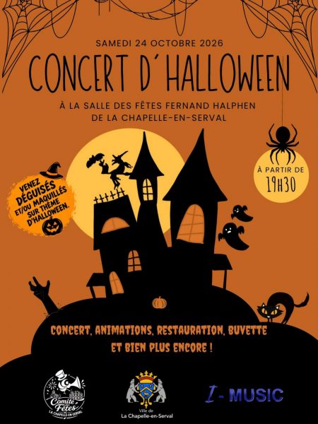 Concert d’Halloween à la Chapelle-en-Serval