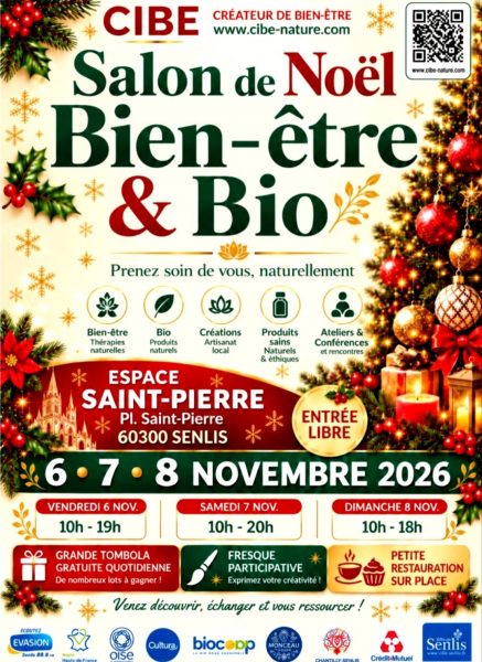 Salon du Bien Etre et du Bio de Noël à Senlis