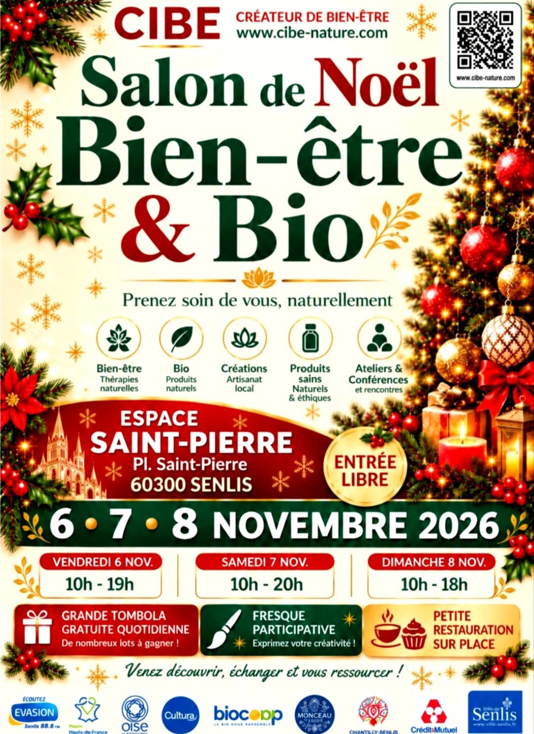 Salon du Bien Etre et du Bio de Noël à Senlis