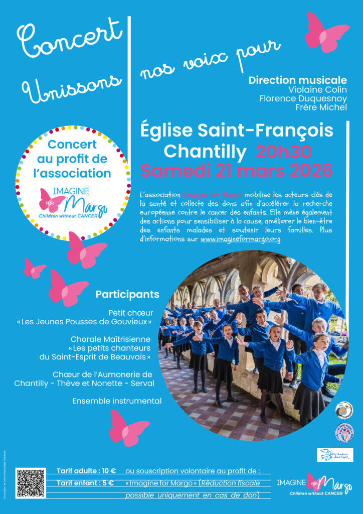 Concert « Unissons nos voix » à l&rsquo;église Saint François de Chantilly