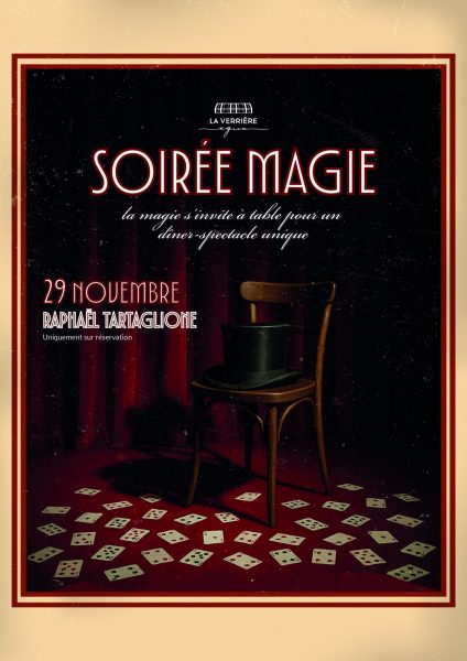 Soirée magie by Raphaël Tartaglione à Raray
