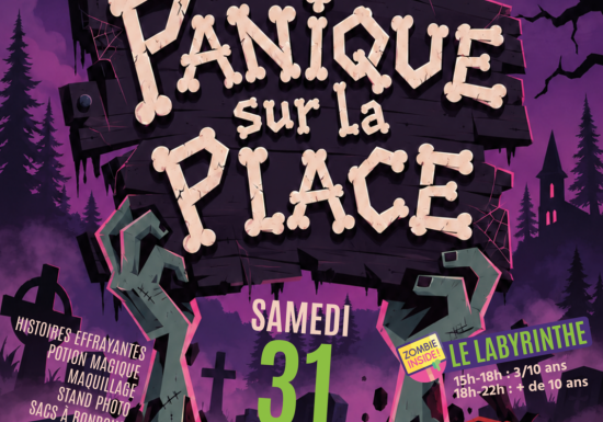 Activités d&rsquo;Halloween | « Panique sur la Place »