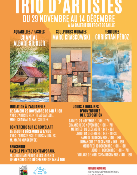 Exposition | Trio d’artistes