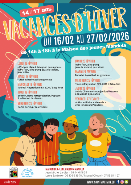 Les vacances d’hiver à Saint-Maximin (14-17 ans)