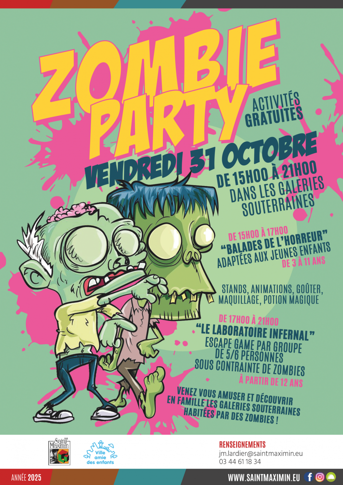 Activités Halloween | Zombies Party