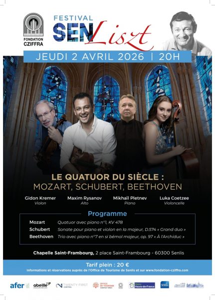 Concert du Quatuor de l&rsquo;héritage Viennois à la Chapelle Saint-Frambourg